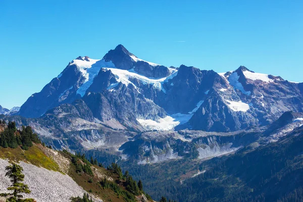 Schöner Peak Mount Shuksan Washington Usa — Stockfoto