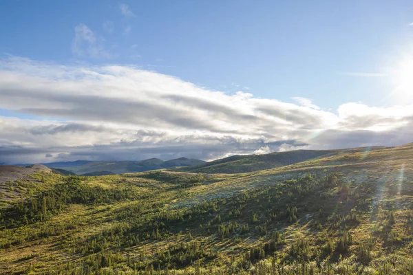 Mountains Landscapes Arctic Circle Dempster Highway Canada — Stock Fotó