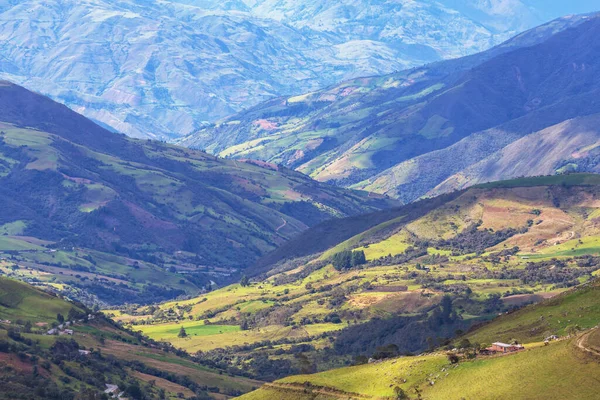 Paisajes Rurales Verdes Montañas Colombianas — Foto de Stock