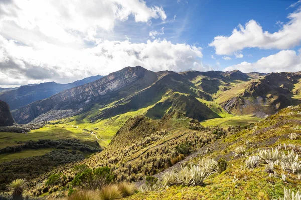 Krásné Vysoké Hory Kolumbii — Stock fotografie
