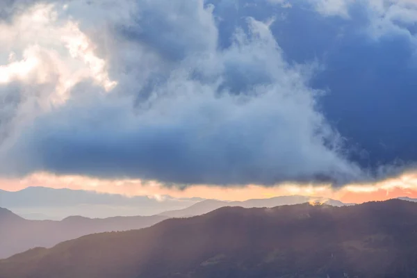 Montagne Verdi Nebbiose Della Cordigliera Colombia Sud America — Foto Stock