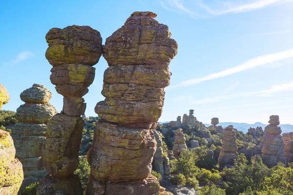 Paisaje Inusual Monumento Nacional Chiricahua Arizona —  Fotos de Stock