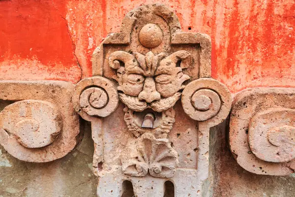 Уличный Декор Старого Фонтана Гуанахуато — стоковое фото