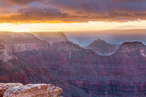 Γραφικά Τοπία Του Grand Canyon Αριζόνα Ηπα Όμορφο Φυσικό Υπόβαθρο — Φωτογραφία Αρχείου