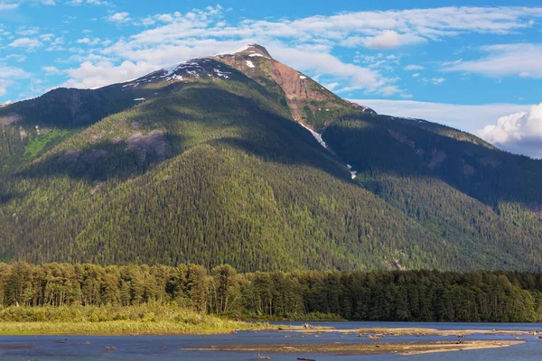 Serene Scen Vid Sjön Mountain Kanada — Stockfoto