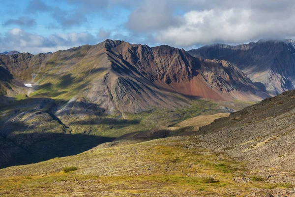 Mountains Landscapes Arctic Circle Dempster Highway Canada — Stok fotoğraf