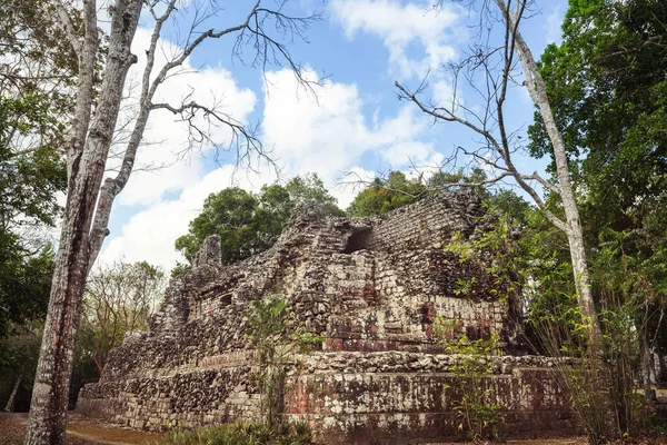 Ősi Májá Piramis Guatemalában — Stock Fotó