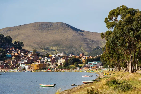 Schöner Titicacasee Bolivien — Stockfoto