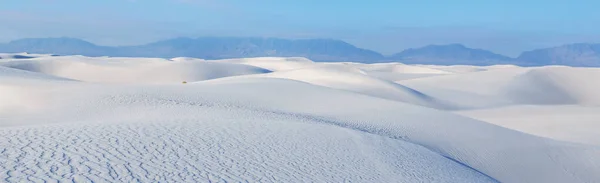 Paisagens Naturais Incomuns White Sands Dunes Novo México Eua — Fotografia de Stock