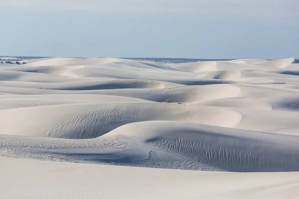 Необычные Природные Ландшафты Дюнах Белых Песков Нью Мексико Сша — стоковое фото