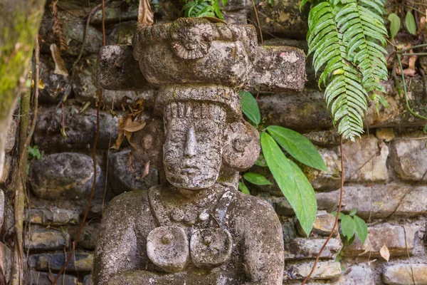 Estatua Lápida Maya Honduras —  Fotos de Stock