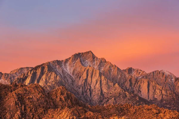 Doğu Sierra California Abd Deki Whitney Manzaraları Güzel Doğal Arka — Stok fotoğraf