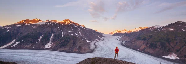 カナダのスチュワートにあるサーモン氷河 — ストック写真