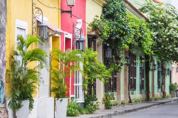Vue Ville Antique Cartagena Indias Colombie — Photo