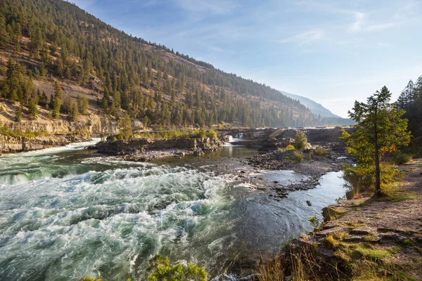 Prachtige Rivier Kootenai Montana Usa — Stockfoto