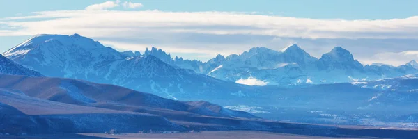 Sierra Nevada Montagnes Californie États Unis Début Saison Hivernale — Photo