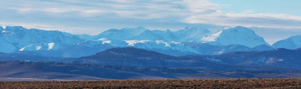 Sierra Nevada Bergen Kalifornien Usa Tidig Vintersäsong — Stockfoto