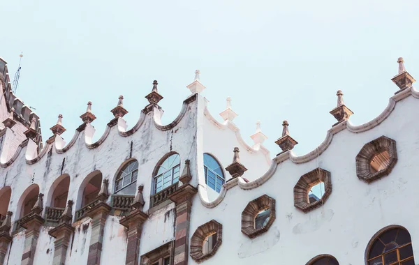 Κτίριο Του Πανεπιστημίου Του Guanajuato Διάσημη Αρχαία Πόλη Του Μεξικού — Φωτογραφία Αρχείου