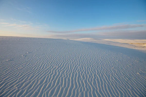 Paisagens Naturais Incomuns White Sands National Monument Novo México Eua — Fotografia de Stock