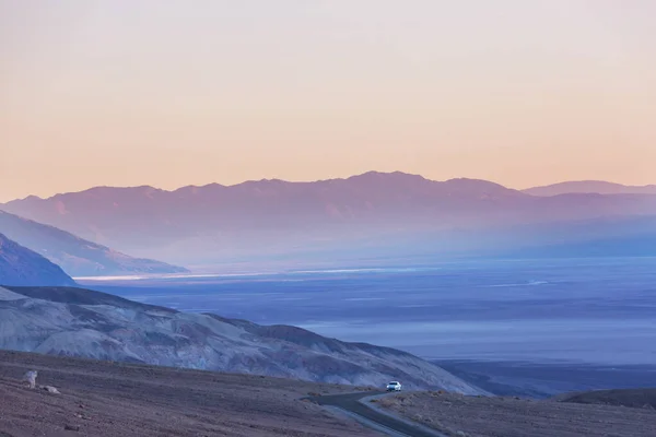 Száraz Elhagyatott Tájak Death Valley Nemzeti Parkban Kalifornia — Stock Fotó