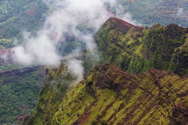 Kanion Waimea Wyspie Kauai Hawaje — Zdjęcie stockowe