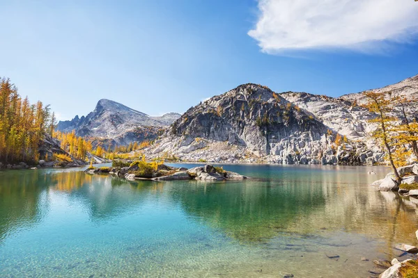 Washington Abd Deki Güzel Alp Gölleri Vahşi Doğa Alanı — Stok fotoğraf