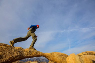 Alabama tepelerinde alışılmadık taş oluşumları, California, Usa