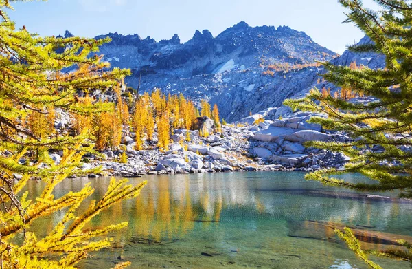 워싱턴주에 아름다운 알프스산맥의 호수들 — 스톡 사진