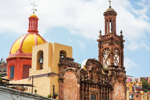 Belle Vue Sur Célèbre Ville Guanajuato Mexique — Photo