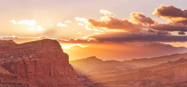 Utah Abd Kumtaşı Oluşumları Güzel Alışılmadık Manzaralar — Stok fotoğraf