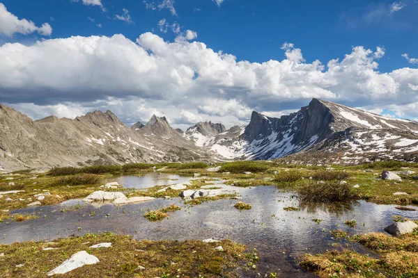 Beaux Paysages Montagne Dans Wind River Range Dans Wyoming États — Photo