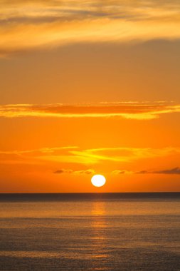 Doğal arkaplan için deniz batımı