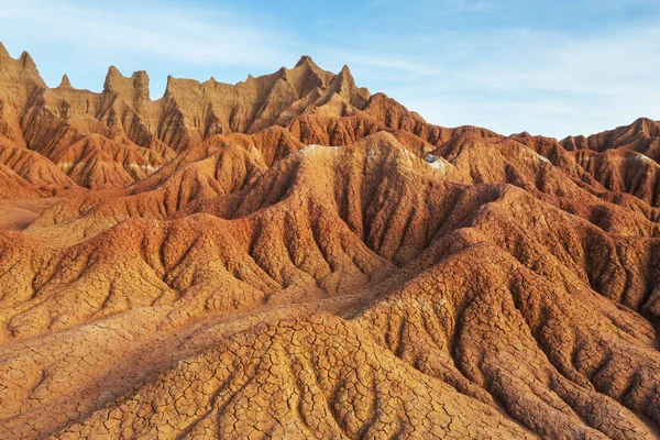 Niezwykłe Krajobrazy Pustyni Tatacoa Kolumbia Ameryka Południowa — Zdjęcie stockowe