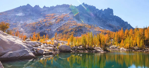 Hermosa Zona Salvaje Los Lagos Alpinos Washington —  Fotos de Stock