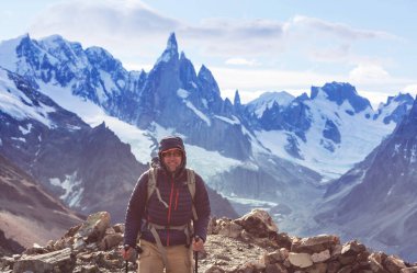 Patagonya dağlarında yürüyüş, Arjantin