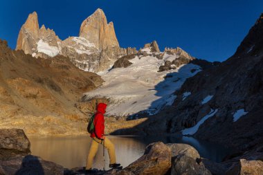 Patagonya dağlarında yürüyüş, Arjantin