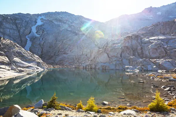 워싱턴주에 아름다운 알프스산맥의 호수들 — 스톡 사진
