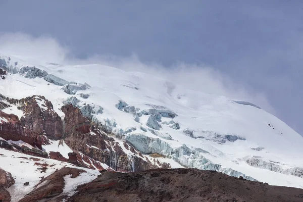 Highest Peak Chimboraso Ecuador South America — Stock Photo, Image