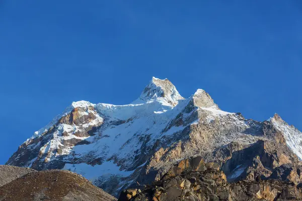 Cordillera Blanca ペルー 南アメリカの美しい山の風景 — ストック写真