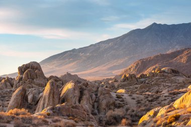 Alabama tepelerinde alışılmadık taş oluşumları, California, Usa