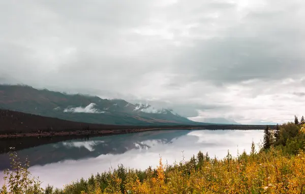 Der Schöne See Der Herbstsaison — Stockfoto
