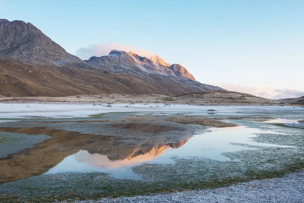 Όμορφη Λίμνη Βουνά Στην Cordillera Blanca Περού Νότια Αμερική — Φωτογραφία Αρχείου