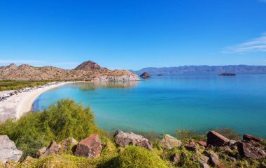 Beautuful landscapes in  Baja California, Mexico. Travel background