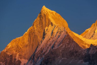 Cordillera Blanca, Peru, Güney Amerika 'daki güzel dağ manzaraları