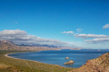 Beautuful landscapes in  Baja California, Mexico. Travel background