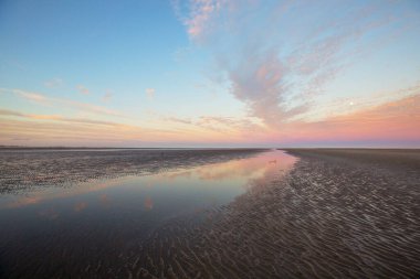 Doğal arkaplan için deniz batımı