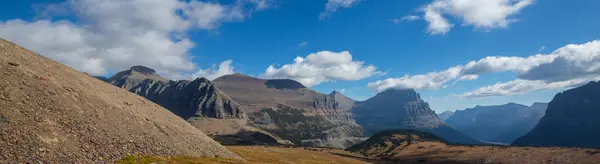 Pittoreske Rotsachtige Toppen Van Het Glacier National Park Montana Usa — Stockfoto