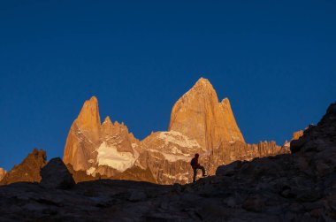Patagonya dağlarında yürüyüş, Arjantin