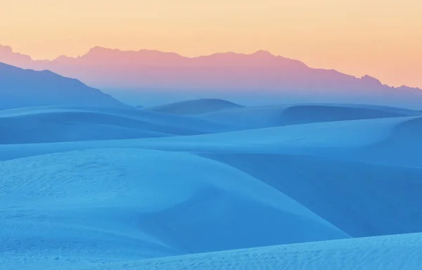 Paesaggi Naturali Insoliti White Sands National Monument Nuovo Messico Stati — Foto Stock