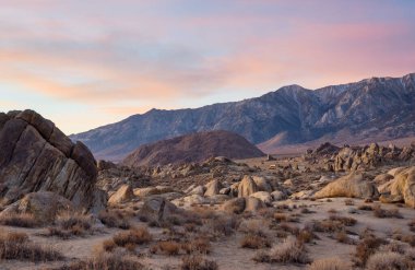 Alabama tepelerinde alışılmadık taş oluşumları, California, Usa